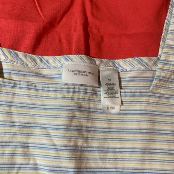 Lot of 4 XL Liz Claiborne Tank Tops 1X - Picture 3 of 7